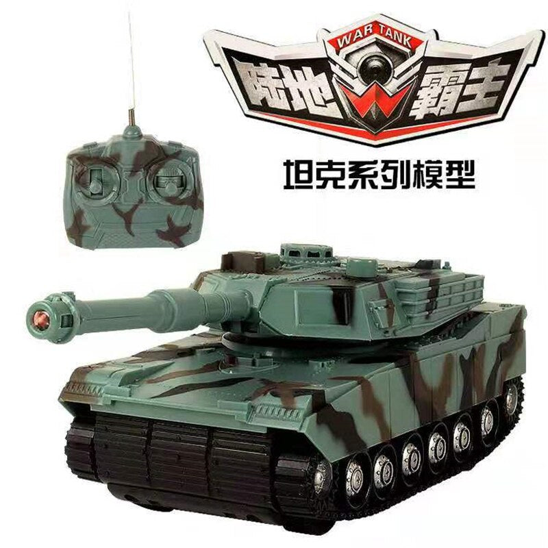 23*8Cm Smart Rc War Tank radio tank Tactical Vehicle Military Main Battle Tank Model Sound Recoil Remote Control Tank Toy