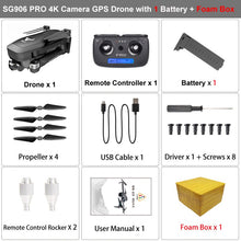 SG906 PRO GPS Drone With 2-axis Anti-shake Self-stabilizing Gimbal WiFi FPV 4K Camera Brushless Drone Quadcopter VS F11 ZEN K1