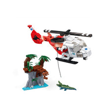 Block GUDI Legoings City Fire Station Ambulance Plane Car Building Blocks Bricks Kits Assembled Educational Toys For Children