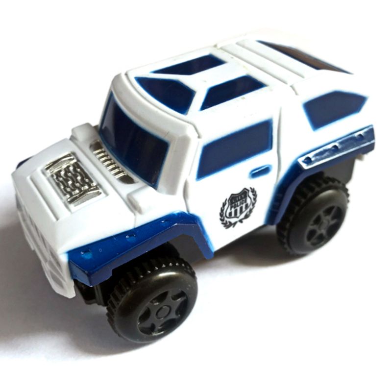 Electronic Rail Track Car Battery Power Educational Toy Gift for Children Kids