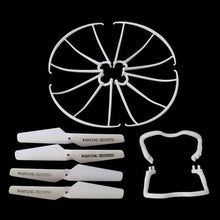 Lightweight Drone Accessories 4 pcs Blade/Tripod/Protection ring Main Propeller Replacement Spare Parts for Syma X5 X5C