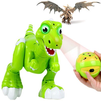 RC Dinosaur Robot Toys Gesture Sensor Interactive Remote Control Robotic Spary Dinosaur Smart Electronic Toys Radio Controlled