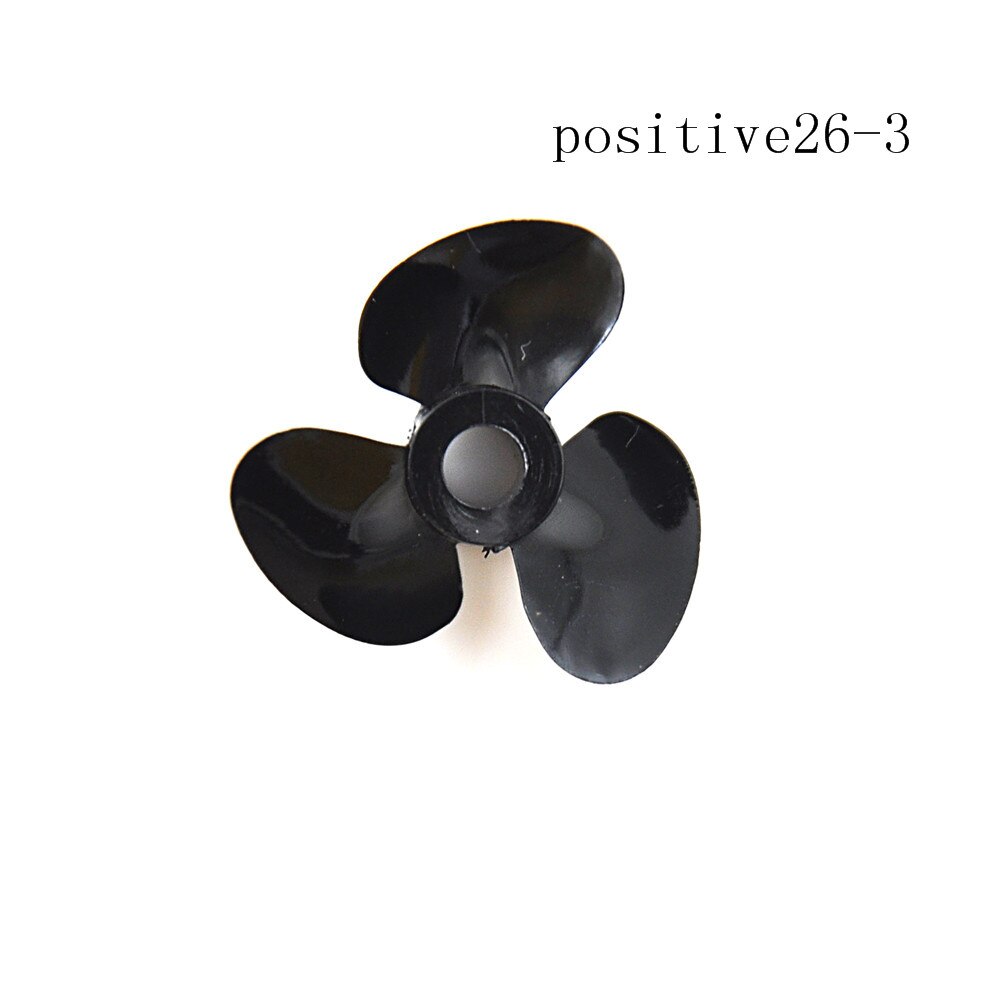 1PCS RC Boat Three Blades Paddle Nylon Boat Propeller Positive & Reverse Screw RC Boat Propeller 12 SIZE