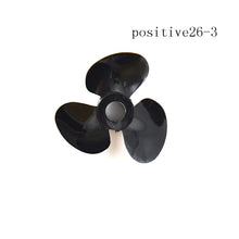 1PCS RC Boat Three Blades Paddle Nylon Boat Propeller Positive & Reverse Screw RC Boat Propeller 12 SIZE