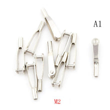 10Pcs Durable M2 / M3 Metal Clevis Chuck RC Control Horn Steel clevis Chuck for RC Place Air Plane RC Car High Quality