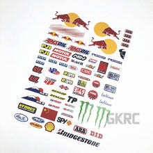 Gkrc 1/10 Scale Rc Wrangler Jeep Traxxas Trx-4 Defender Axial Scx10ii Jkmax D90 D110 Logo Marks Stickers Set 90027 90028 90046