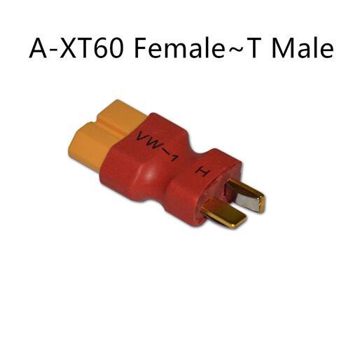 1PC RC XT60 Male/Female To Deans Plug T Female/Male Connector Adapter Car Plane Helicopter Quadcopter Lipo Battery RC parts