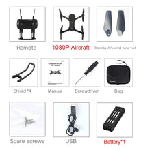 Eachine E58 WIFI FPV With Wide Angle HD 1080P Camera Hight Hold Mode Foldable Arm RC Quadcopter Drone X Pro RTF Dron For Gift