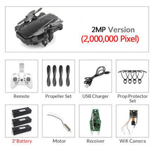 D2 LF606 D9 Foldable Mini Drone With RC Quadrocopter With Camera HD Quad-Counter With High Hold RC Helicopter Kid's Toys