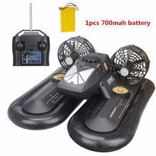 Amphibious Transport Dock Remote Control Hovercraft RC Boat Hovership 2.4G 6CH Work On Water 3pcs Battery Best Gift Toys For Kid