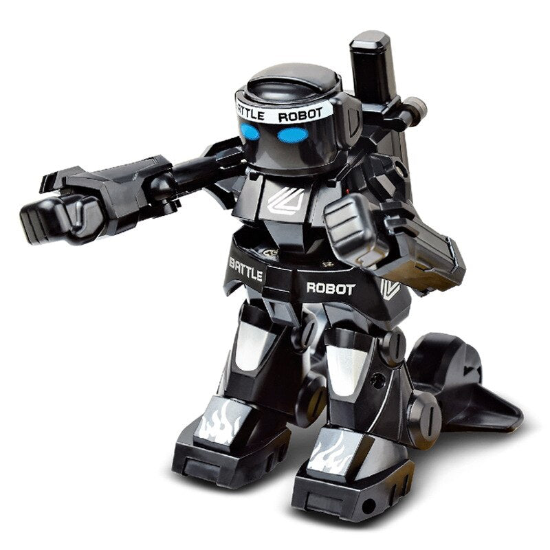 2.4G Somatosensory Remote Control Battle Robot Toy Two-player Competitive Fight Children Robot Model Toy for Kids Christmas Gift