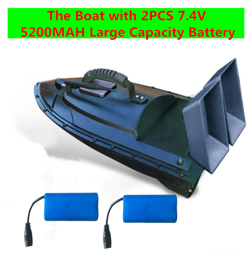 Free Bag Auto RC Remote Control Fishing Bait Boat Toy 500M Waterproof grass Twin-Bucket Roll RC Dipping boat With Night Light
