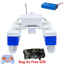 Professional Outside Fishing Electric RC Bait Boat Double Body Folding 500M 1.5KG Wireless Automatic Feeding Remote Control Boat