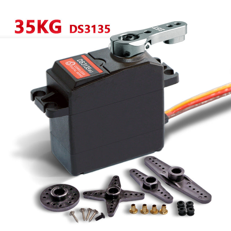1X35kg /25kg high torque Coreless motor servo DS3235 and DS3225 StainlessSG waterproof digital servo for Robotic DIY,RC car