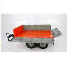 RC Truck Farmer car Tractor 2.4G Remote Control Trailer Dump/Rake 1:16 High Simulation Scale Construction Vehicle Children Toy