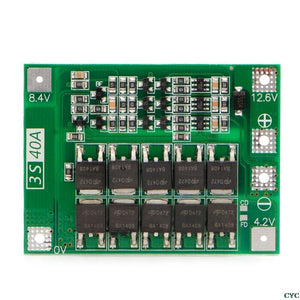 1pcs 3S 11.1V 12.6V 40A w/Balance 18650 Li-ion Lithium Battery BMS Protection Board Enhanced/Balanced Version