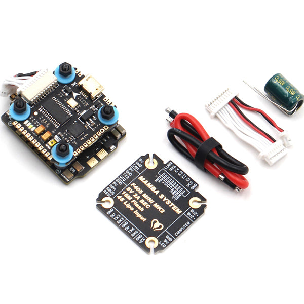 Diatone MAMBA F405 Mini MKII Betaflight controlador de vuelo y 25A CES a 2-4 S DSHOT600 pila FPV Racing sin escobillas ESC para