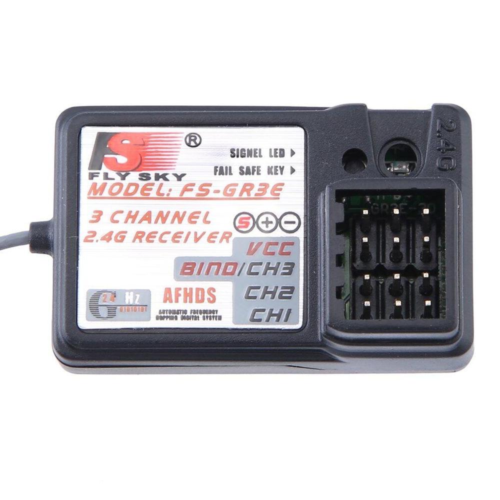 FlySky FS-R6B 2,4 GHz 6CH RC AFHDS FS R6B receptor para i6 i10 CT6B T6 TH9x transmisor de Control remoto partes