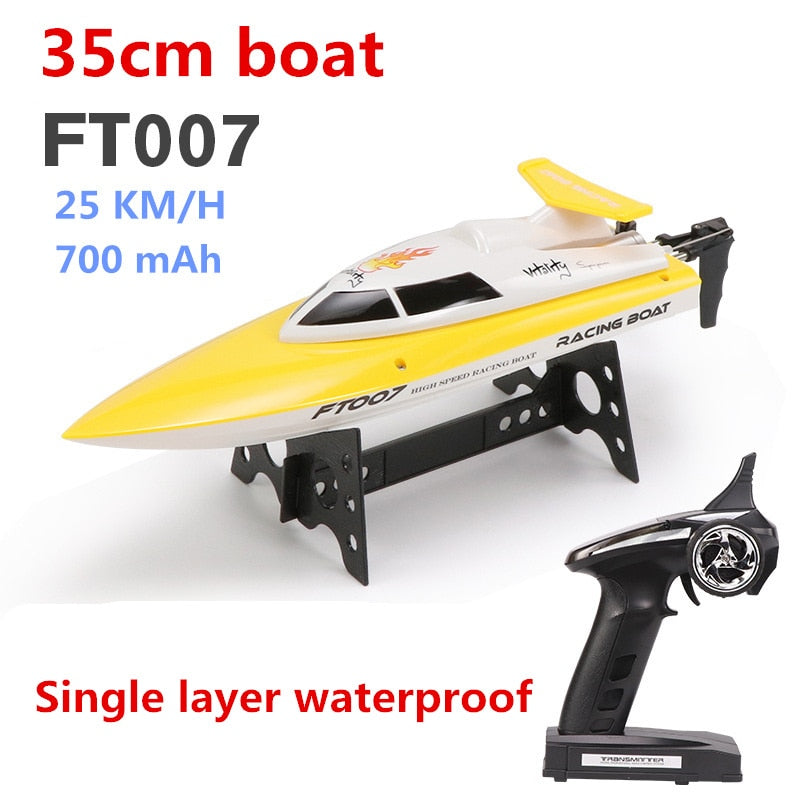 Remote control ship speedboat high speed model electric wireless waterproof yacht ship toy boat high speed competition speedboat