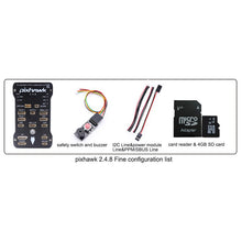 Pixhawk 2.4.8 PX4 PIX 32 Bit Flight Controller+M8N GPS+ 433/915Mhz 100/500mw Radio Telemetry+Safety Switch+Buzzer+rgb+I2C+ 4G SD