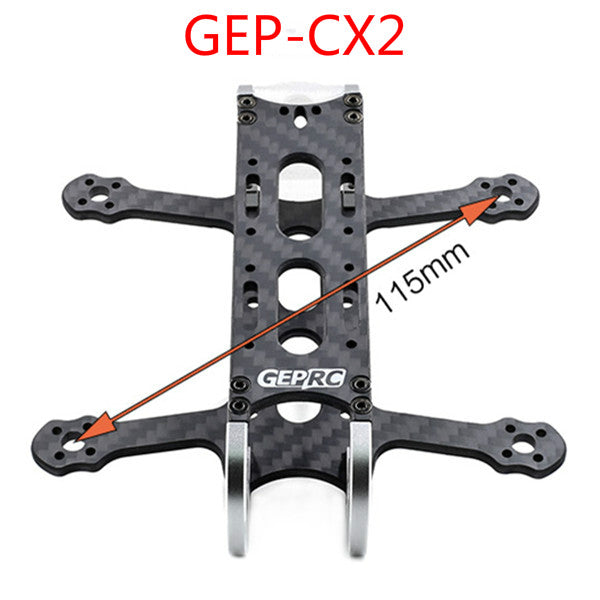GEPRC GEP-CX series Drone Frame Kit 145mm 3 Inch Frame/ 115mm 2 Inch Tiny Frame Kit & CX frame accessaries for FPV Racing Drone