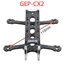 GEPRC GEP-CX series Drone Frame Kit 145mm 3 Inch Frame/ 115mm 2 Inch Tiny Frame Kit & CX frame accessaries for FPV Racing Drone