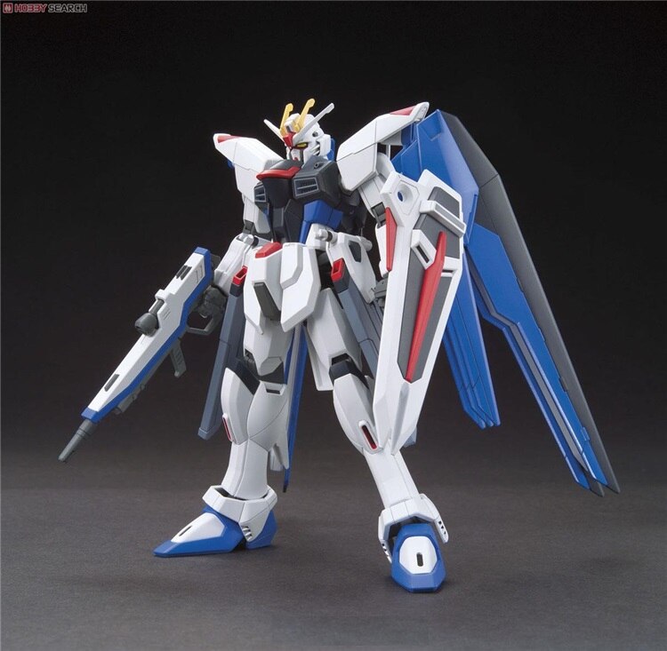 Japaness Bandai Original Gundam HG 1/144 Model ZGMF-X10A Strike Freedom Destroy Armor Unchained Mobile Suit Kids Toys