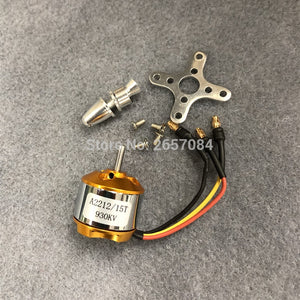 1pcs A2212 Brushless Motor 930KV 1000KV 1400KV 2200KV 2450KV 2700KV For RC Aircraft Plane Multi-copter Brushless Outrunner Motor