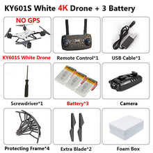KY601G KY601S Professional Drone with Camera 4K HD 5G WiFi GPS FPV Remote Control Distance 2KM RC Quadcopter Helicopter Kid Toys