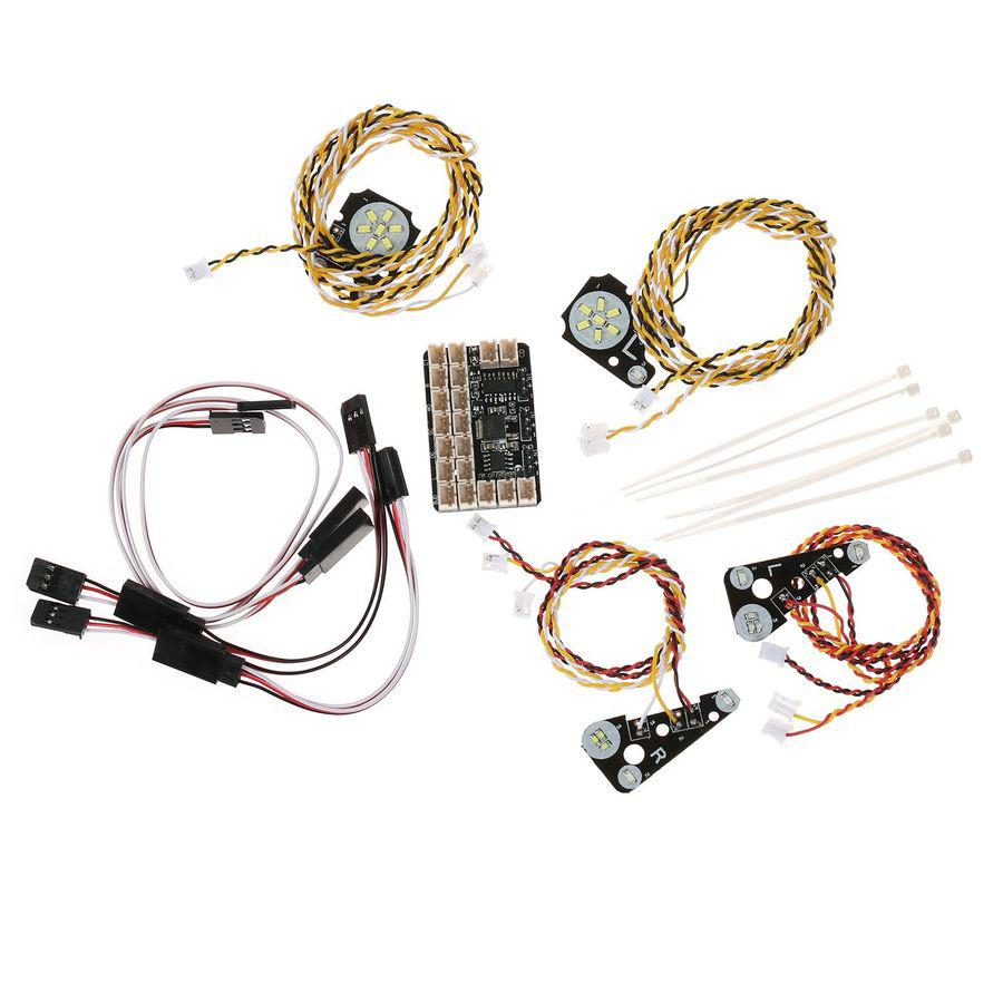 LED Front/Rear lights & IC Lamp Group Headlight lamp Set For Trx4 RC CAR