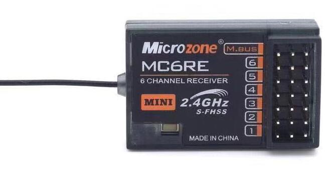 MicroZone MC6C Remote Control With Mini MC6RE/MC7RB 2.4G Receiver For SU27 Fixed Wing Aircraft RC Drone