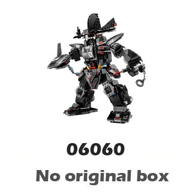 806pcs Ninja Garma Mecha Man Samurai Mech Robots 10719 Figure Building Blocks Children Assemble Toys Compatible With LegoING