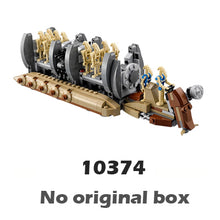 565pcs New Space Wars Battle Droid Troop Carrier 10374 Model Building Blocks Gifts Sets Boys Robots Ship Compatible With Lego