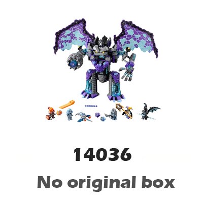 808pcs Knight Stone Colossus of Ultimate Destruction Model Building Blocks 10705 Assemble Bricks Toys Nexus Compatible with Lego