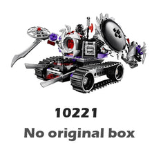 252pcs Ninja Destructoid Rebooted Nindroid Swords Mech Arms 10221 Model Building Block Assemble Toy Brick Compatible With lego