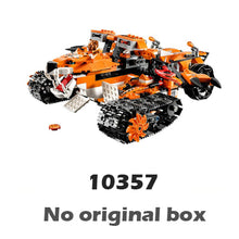 711pcs Tiger's Mobile Command amazing Walking Tank 10357 Model Building Blocks Assemble Toys Gifts For Boys Compatible with Lego