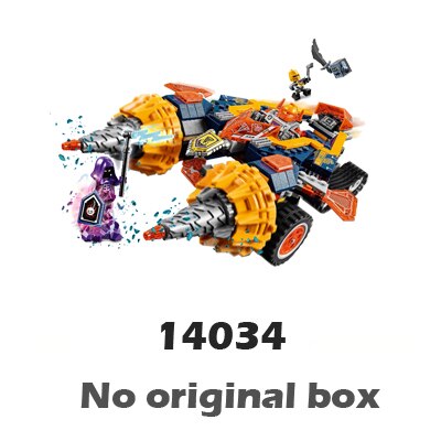 405pcs Knights Axl's Rumble Maker Model Building Blocks 10703 Assemble Bricks Children Toys Games Nexus Compatible with Lego