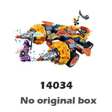 405pcs Knights Axl's Rumble Maker Model Building Blocks 10703 Assemble Bricks Children Toys Games Nexus Compatible with Lego
