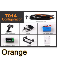 RC Boat DH7014 N800 speedboat remote control yacht cruises motorboat with battery Super water cooled motor toys Gift for kid