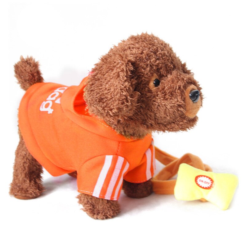 120 Songs Ancient Poetry Pet Music Plush Toy Dog Walking Smart Machine Leash Dog Children Gift Birthday Gift