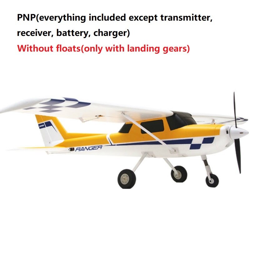 FMS RC Airplane Plane 1220mm Ranger Trainer 3S 4CH with Reflex Gyro Flight Controller Auto-balance Model Hobby Aircraft Avion