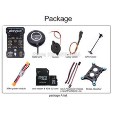 Pixhawk PX4 PIX 2.4.8 32 Bit Flight Controller w/4G SD M8N GPS+433Mhz/915Mhz 100MW Radio Telemetry++I2C+PPM+xt60 power module