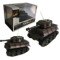 Rc Tank Mini Tiger RC Tank Model Imitate Remote Radio Control Tank Radio Controlled Electronic Toys Tank for Children Kids