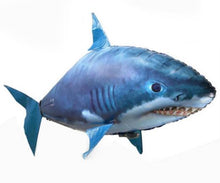 Remote Control Shark Toys Air Swimming Fish Infrared RC Air Balloons inflatable RC flying Air Plane Kids Toys