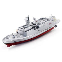 None 2.4G Remote Control Military Warship Model Electric Toys Waterproof Mini Aircraft Carrier/Coastal Escort Gift for Kids