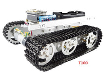 SZDOIT WiFi Control T100 Metal Tank Chassis+ ESP8266 Development Board Kit Smart Crawler RC Robot Motor Encoder DIY For Arduino