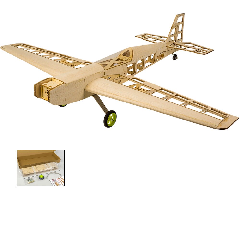 RC Plane Laser Cut Balsa Wood Airplanes Kit 1.5-2.5cc nitro trainer Frame without Cover Free Shipping Model Building Kit