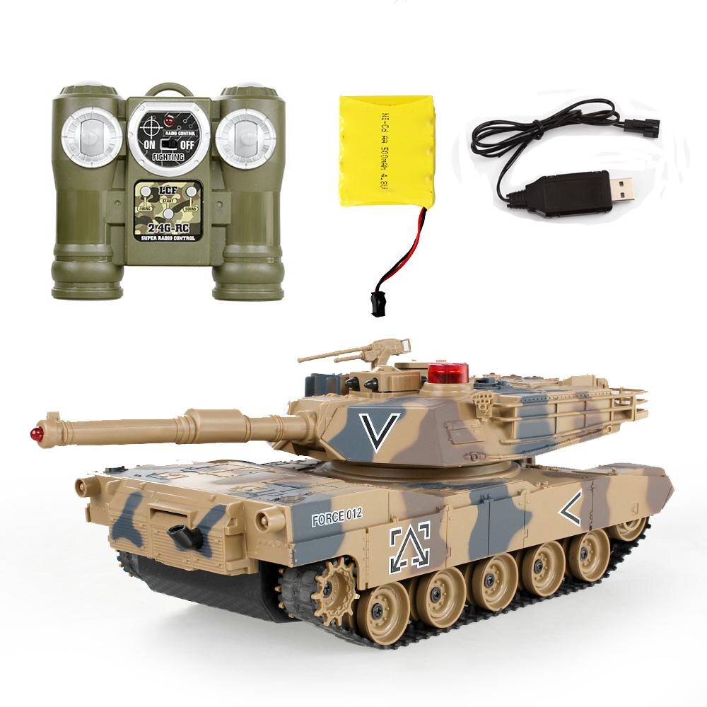 2016 Top Remote Control Tank Against RC Tanks parent-child against infrared Remote Control with turret Tank model Battle Toy Car