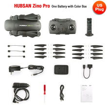 Hubsan Zino Pro RC Drone Quadcopter GPS 5G WiFi 4KM FPV With 4K UHD Camera 3-Axis Gimbal Brushless Motor Foldable RC Helicopters