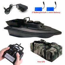 Free Bag Extra Battery Intelligent Wireless Control Double Hopper Bait Boat 500M 5 Level Wind RC Remote Control Fishing Boat